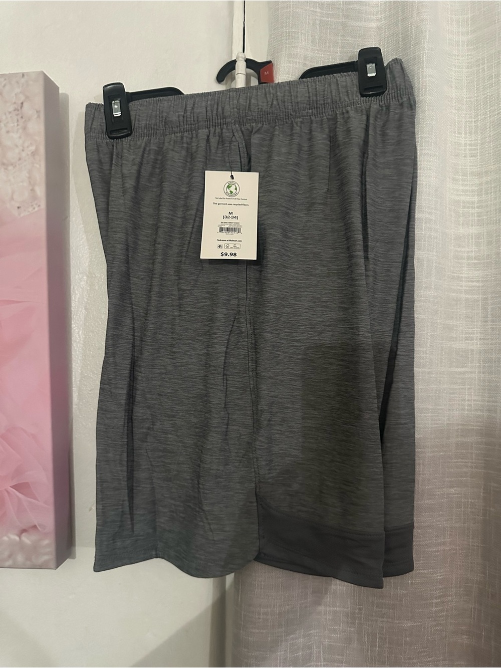 George Men's Heather Gray Athletic Shorts